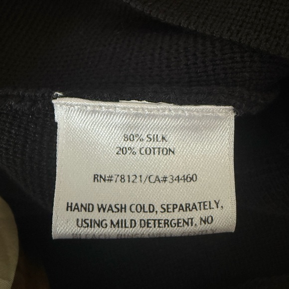 Eileen Fisher cotton silk open cardigan mid sleeves - Picture 7 of 8